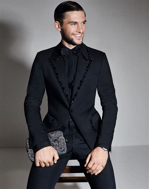 dolce & gabbana suit men's